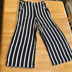 Aritzia (wilfred) striped pants. Size medium.